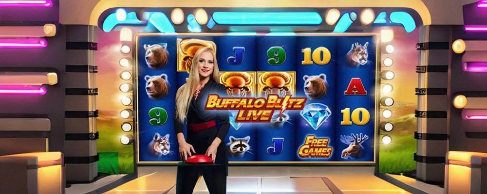 44win Caça-níqueis Buffalo Blitz ao Vivo